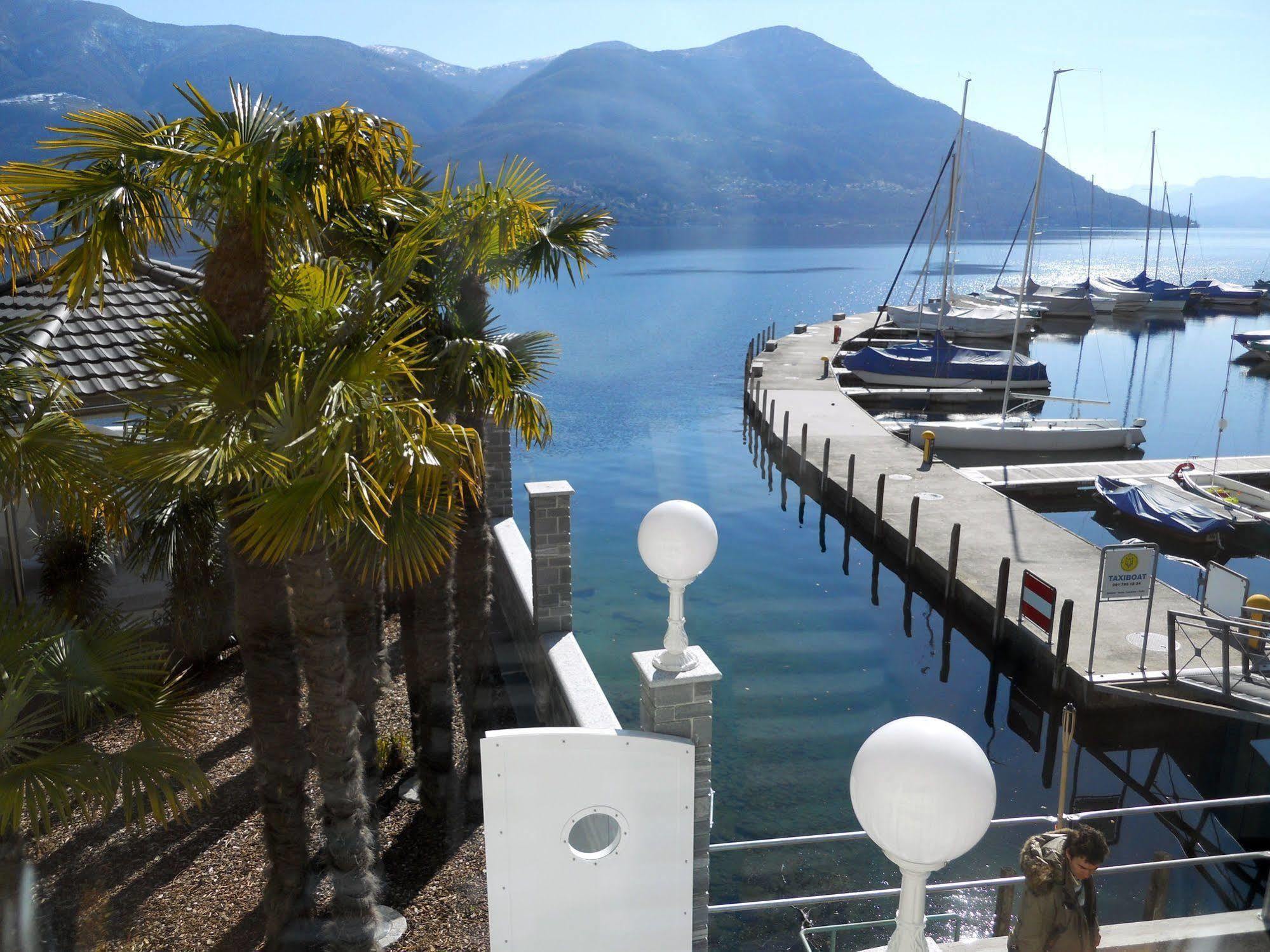 Holiday Hotel Yachtsport Resort Lago Maggiore Brissago Exterior foto