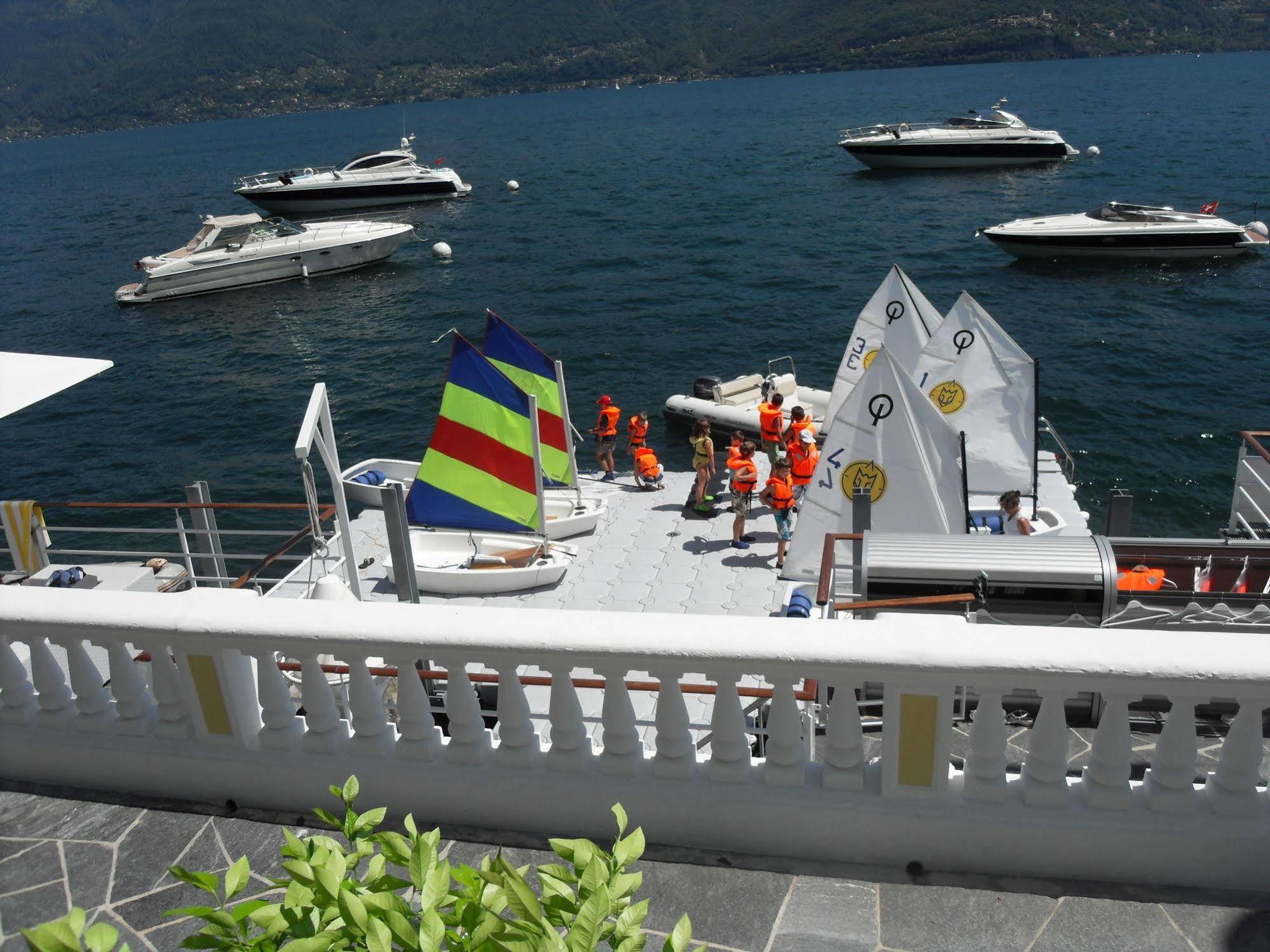 Holiday Hotel Yachtsport Resort Lago Maggiore Brissago Exterior foto
