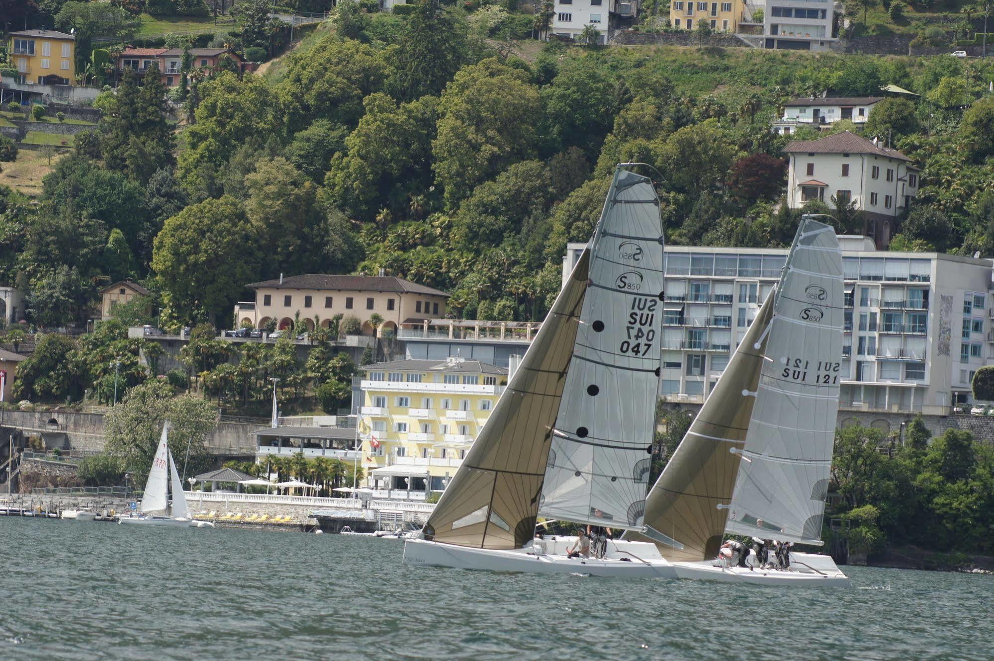 Holiday Hotel Yachtsport Resort Lago Maggiore Brissago Exterior foto