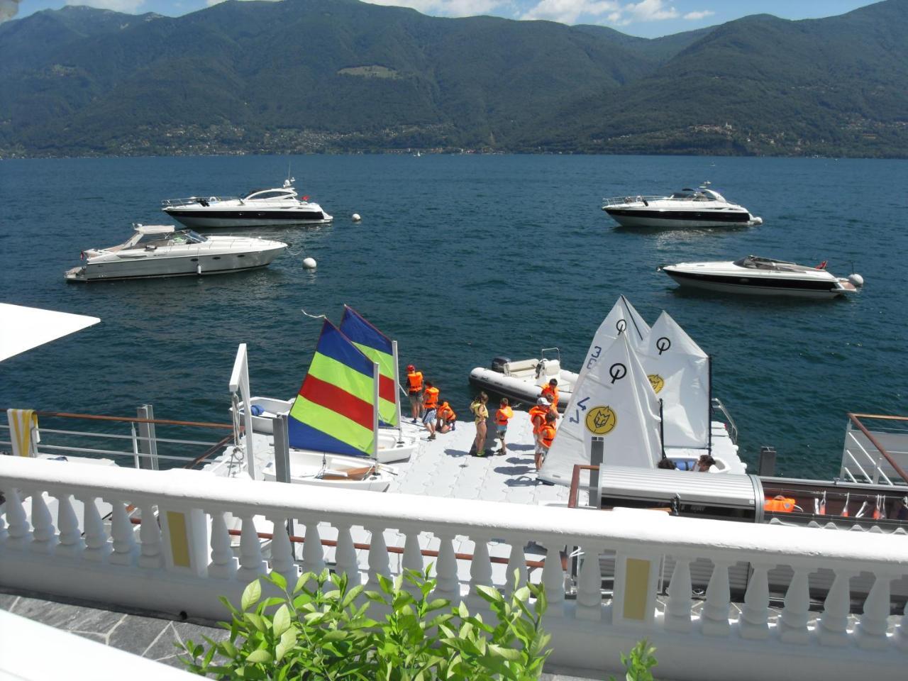 Holiday Hotel Yachtsport Resort Lago Maggiore Brissago Exterior foto